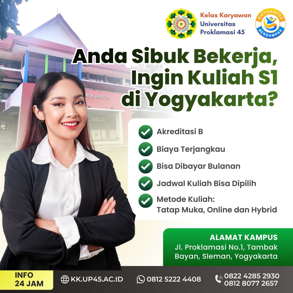 Brosur PMB Kelas Karyawan Semester Ganjil TA. 2026/2027